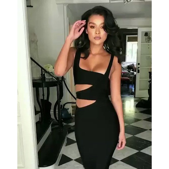 ON HOLD ❌ HOUSE OF CB XS Miya Bandage  Midi Dress - Picture 7 of 16